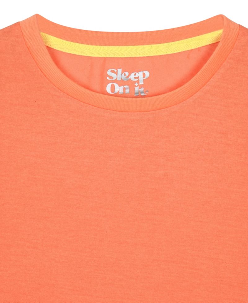 Boys' 6-14 Solid T-Shirt and Conventional Print Shorts, 2-Piece Set