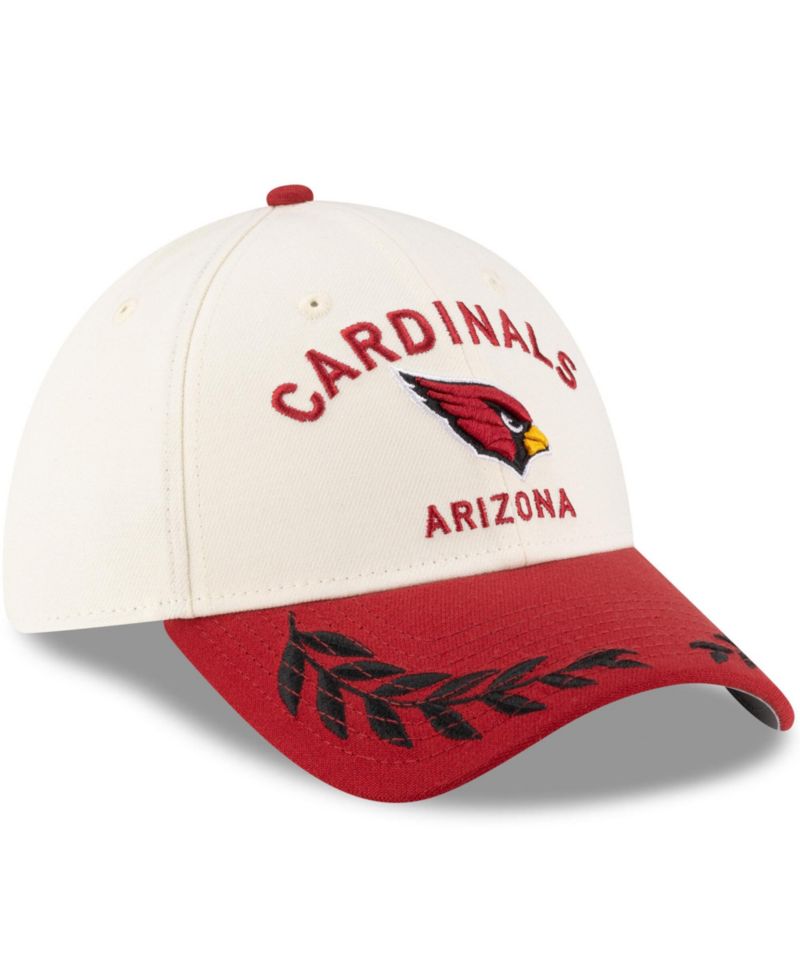 Men's Cream/Cardinal Arizona Cardinals 2025 NFL Draft 39THIRTY Flex Hat