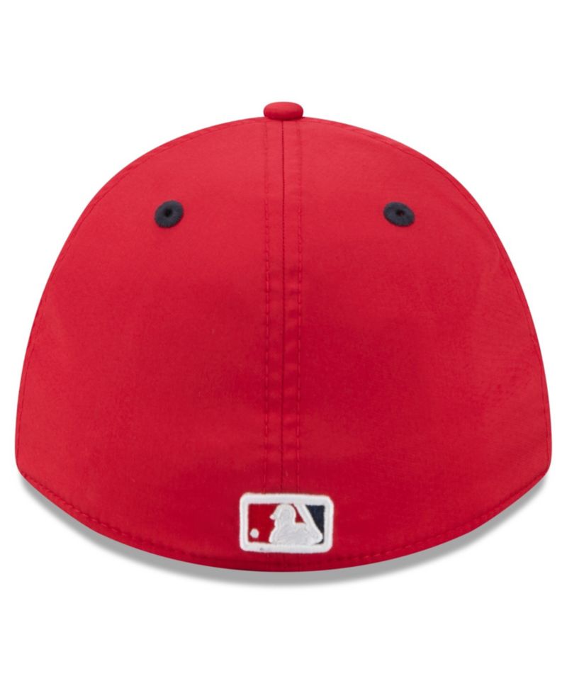 Men's Red Los Angeles Angels 2026 MLB All-Star Game Workout 39THIRTY M-Crown Flex Hat