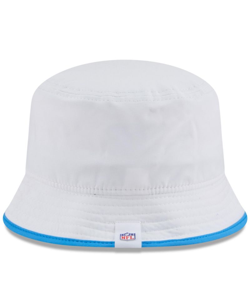 Men's White Los Angeles Chargers 2025 NFL Training Camp Stretch Bucket Hat