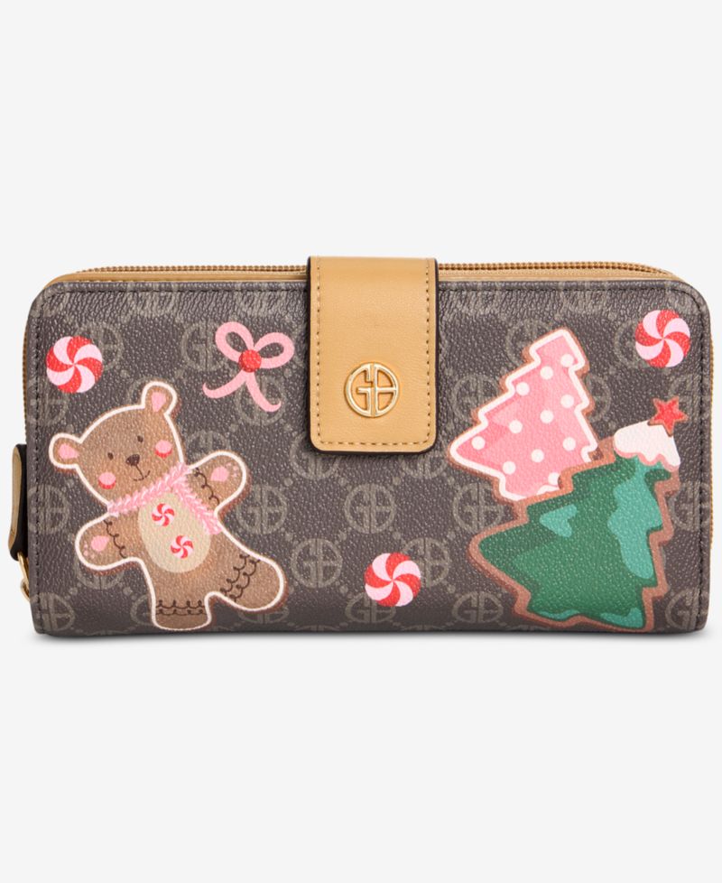 Gingerbread Bears All-in-One Wallet