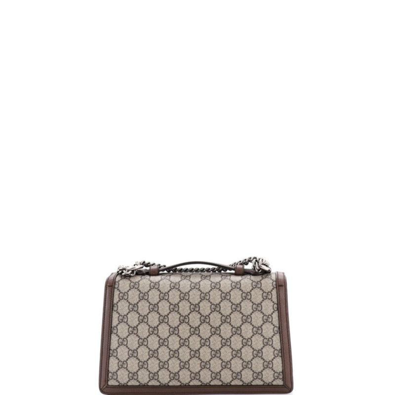 Small Dionysus Top Handle Chain Bag GG Coated Canvas