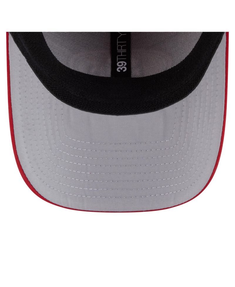 Men's Scarlet San Francisco 49ers Perforated 39THIRTY Flex Hat