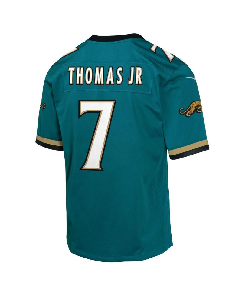 Big Boys and Girls Brian Thomas Jr. Teal Jacksonville Jaguars Alternate 2 Prowler Throwback Game Jersey