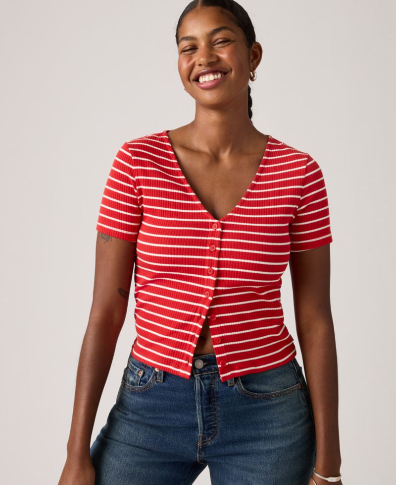 Women's Muse Short-Sleeve V-Neck Top