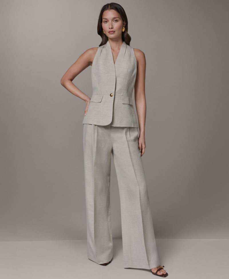Women's Collarless Vest