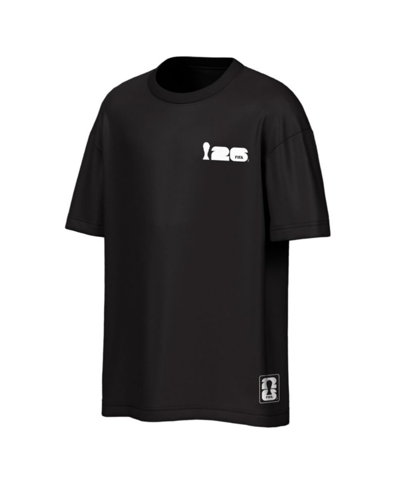 Men's Black Portugal FIFA World Cup 2026 Rally Oversized T-Shirt