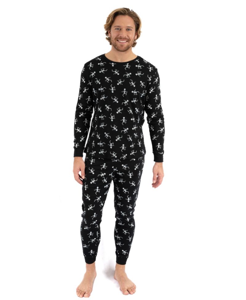 Men's Men s Two Piece Cotton Halloween Pajamas