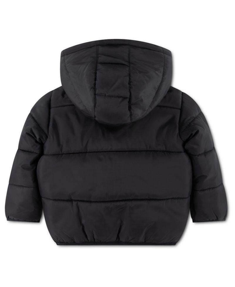 Baby Boys' and Girls' Essentials Hooded Fleece-Lined Puffer Jacket