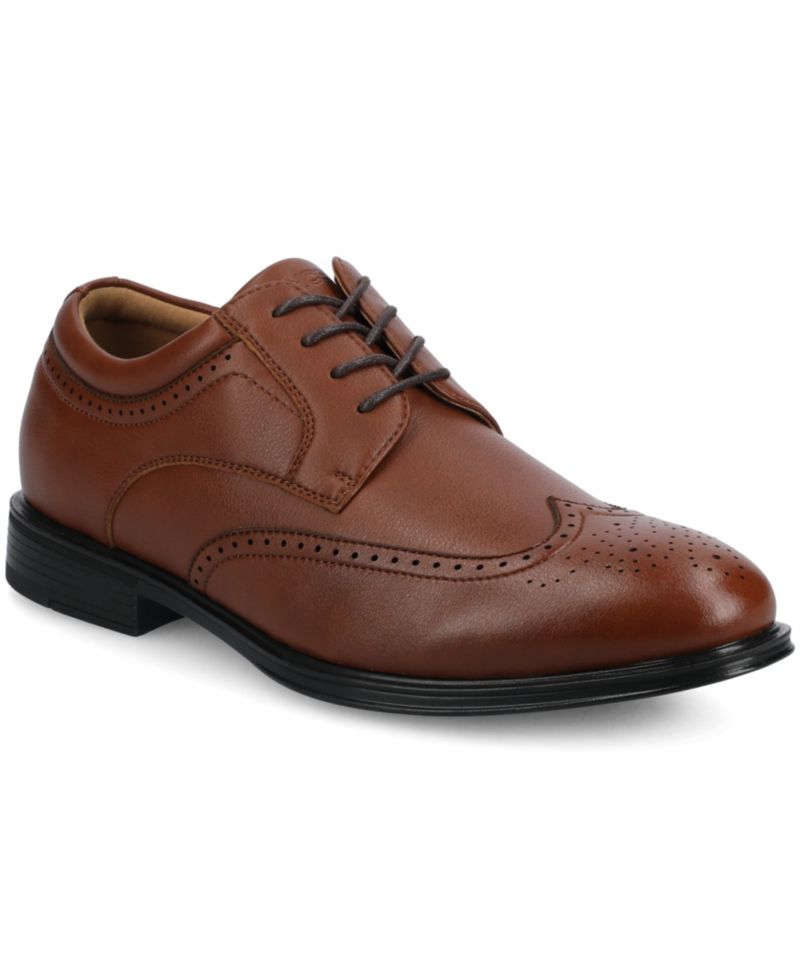 Men's Cormac Comfort Flexible Wingtip Oxford Dress Shoe