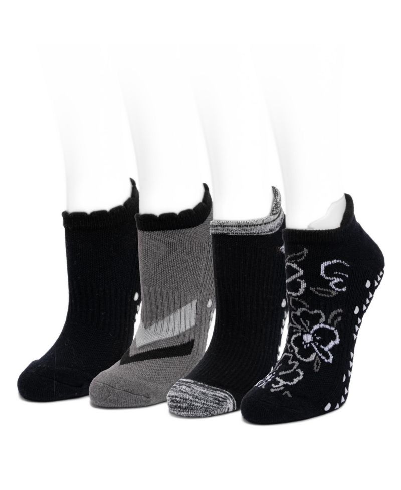 Women's Studio Socks 4 Pair Pack Low Cut Ankle Cotton Socks