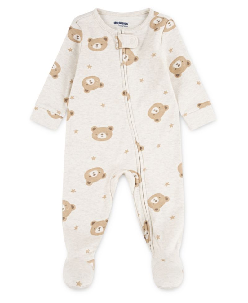 Baby Boys' Printed Footed Coverall