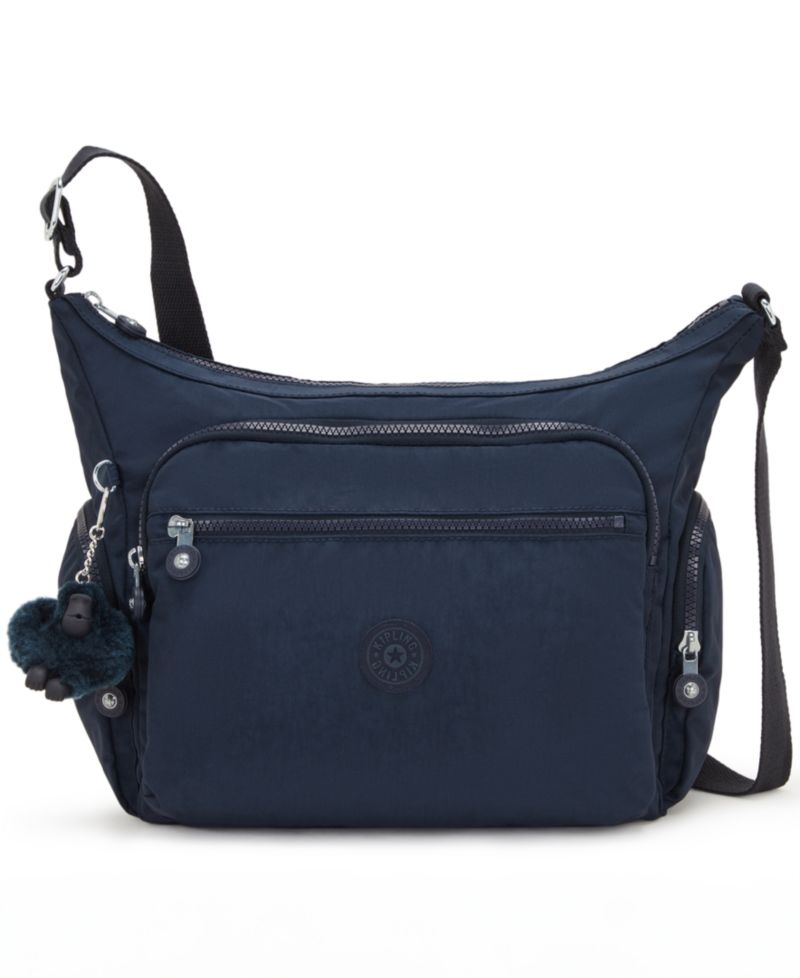 Gabbie Nylon Zip-Top Large Crossbody Handbag