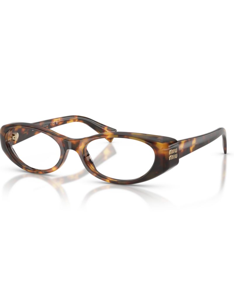 Woman Oval Plastic MU 03ZV Eyeglasses