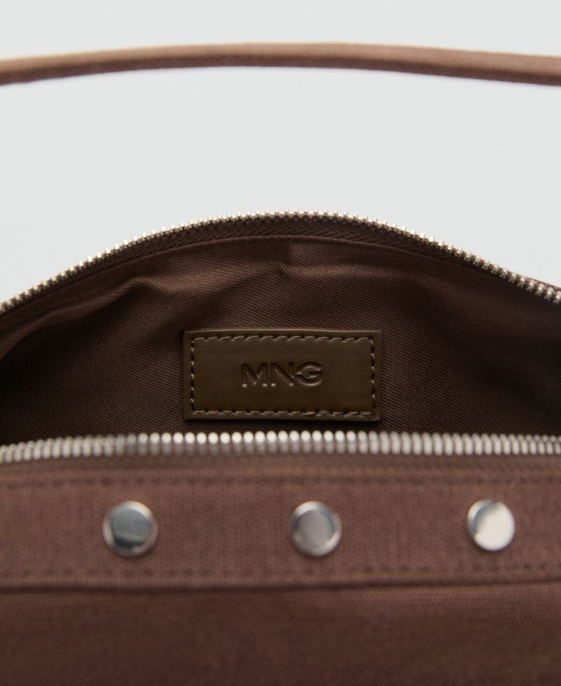 Women's Studded Shoulder Bag