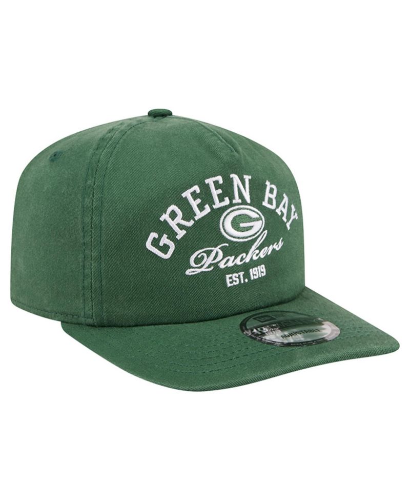 Men's Green Green Bay Packers Stacked 19TWENTY Adjustable Hat