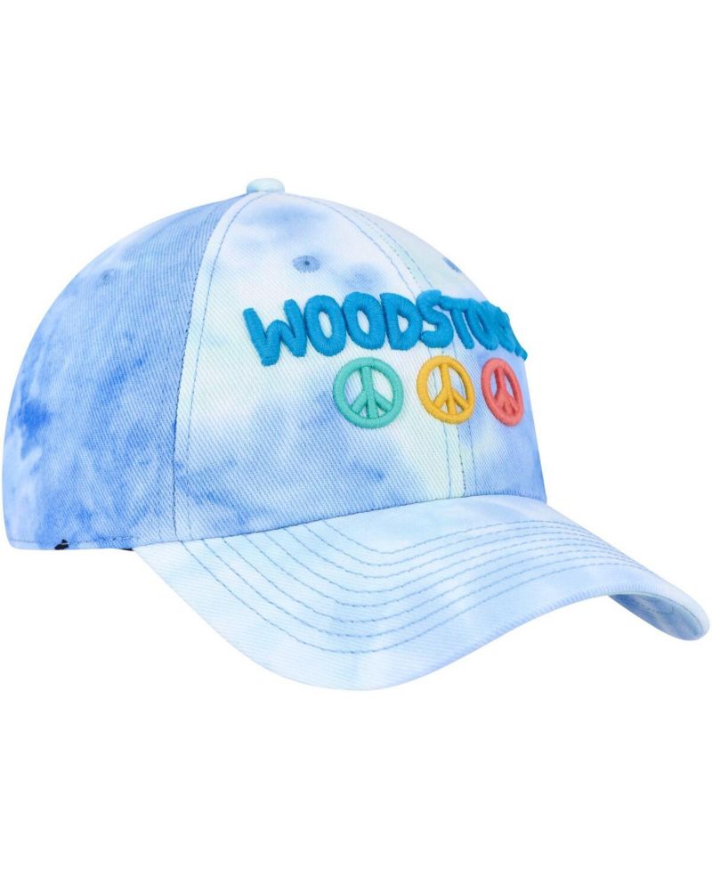 Men's and Women's Blue Woodstock Ballpark Adjustable Hat