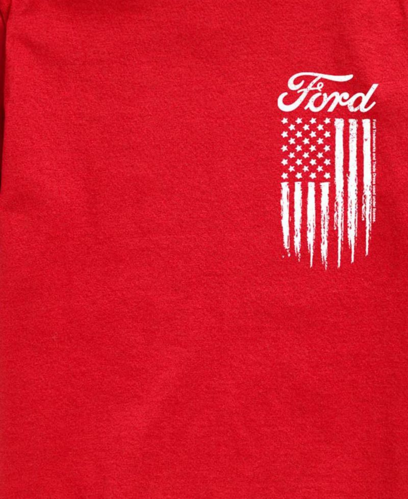 Boys' 8-20 Ford Logo Americana Short-Sleeve Graphic T-Shirt