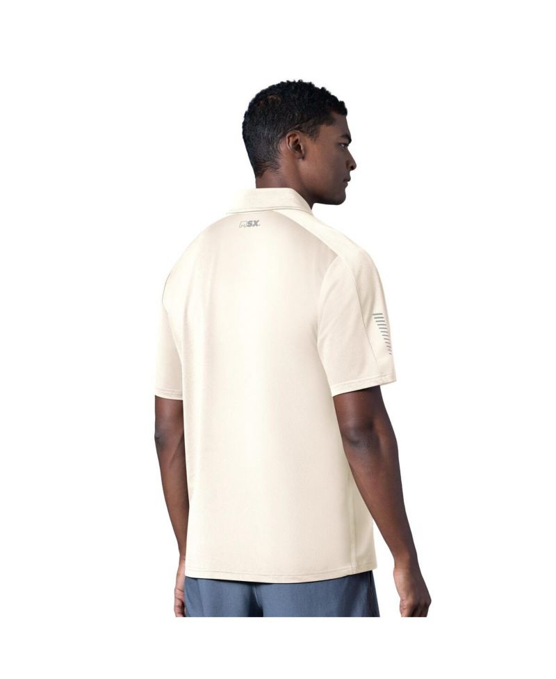 Men's Cream Washington Commanders Tournament Polo Shirt