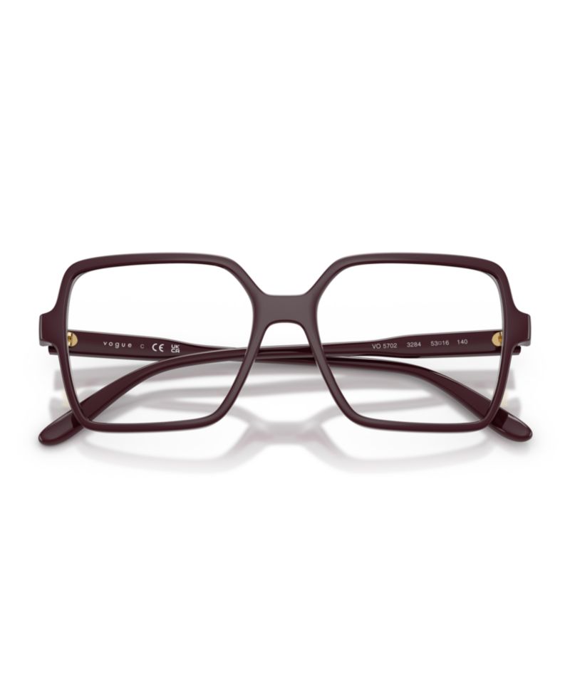 Woman Square Plastic VO5702 Eyeglasses