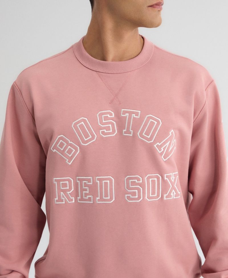 Men's Boston Red Sox Iconic Relaxed-Fit Terry Sweatshirt