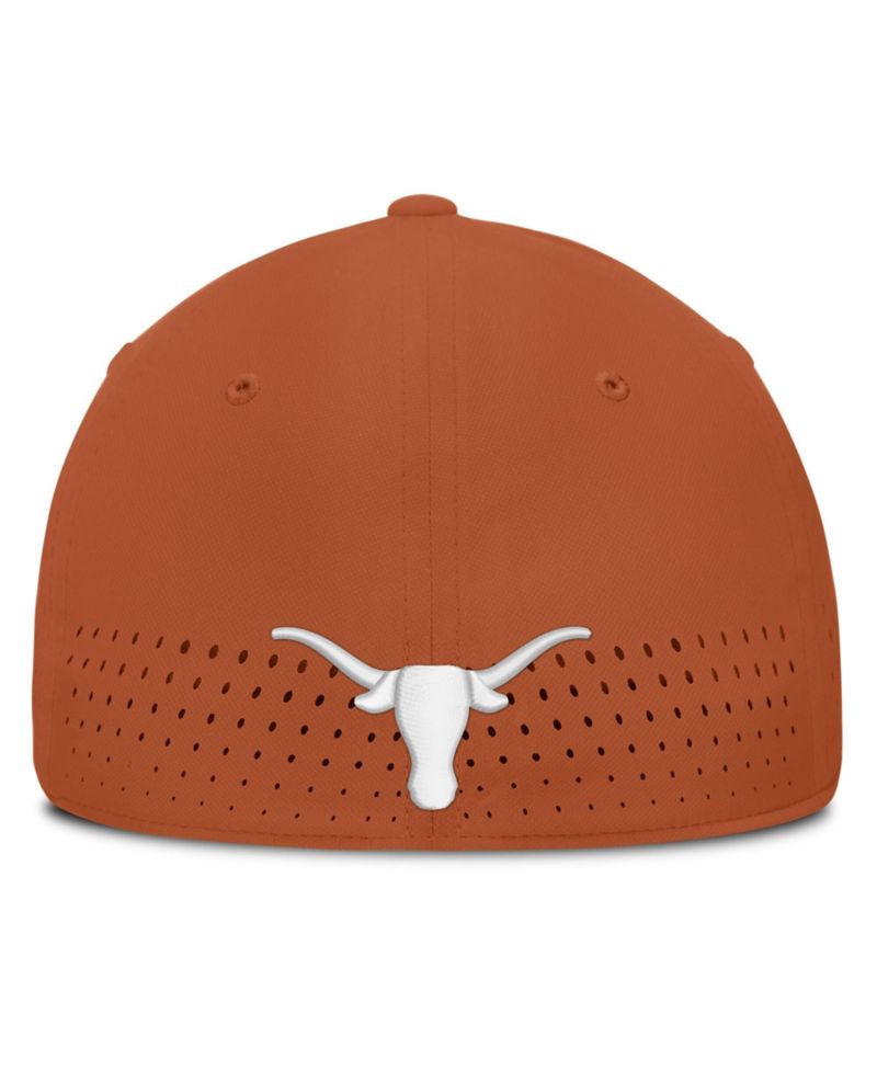 Men's Texas Orange Texas Longhorns Gameday Aerobill Swooshflex Dri-FIT Hat