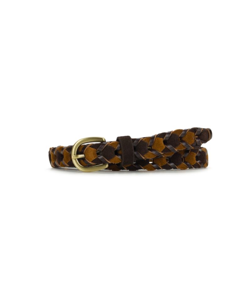 Atina Braided Suede Belt