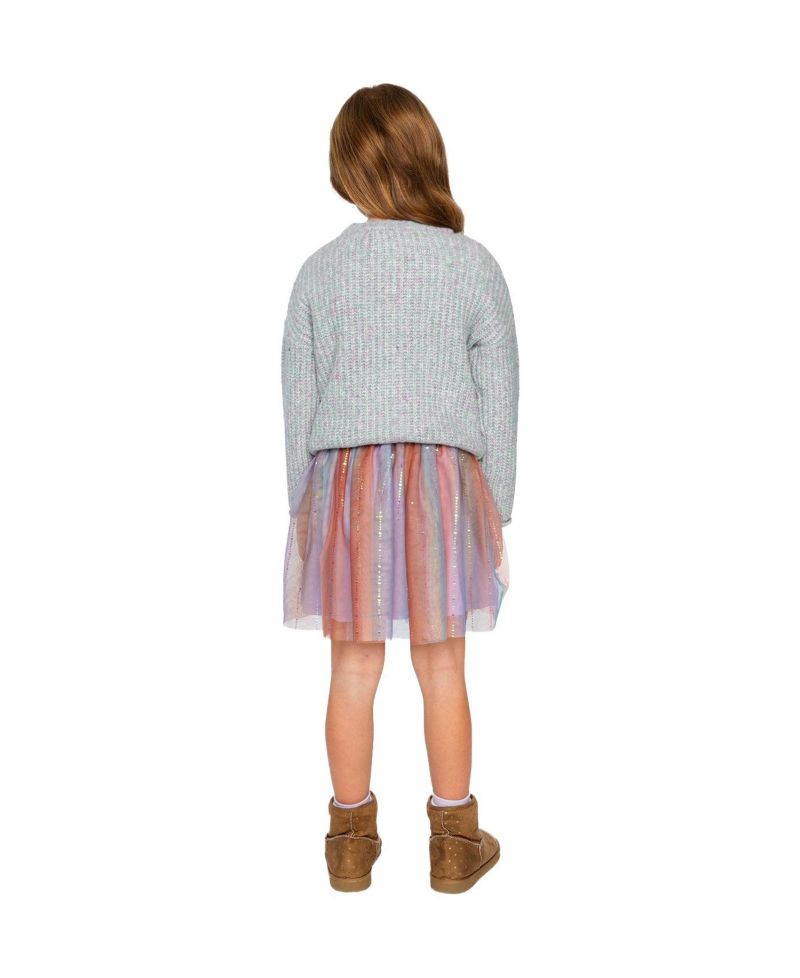 Little Girls (6-12) Poodle Sweater