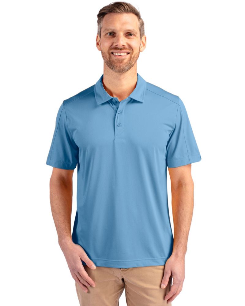 Men's Prospect Textured Stretch Short Sleeve Polo Shirt
