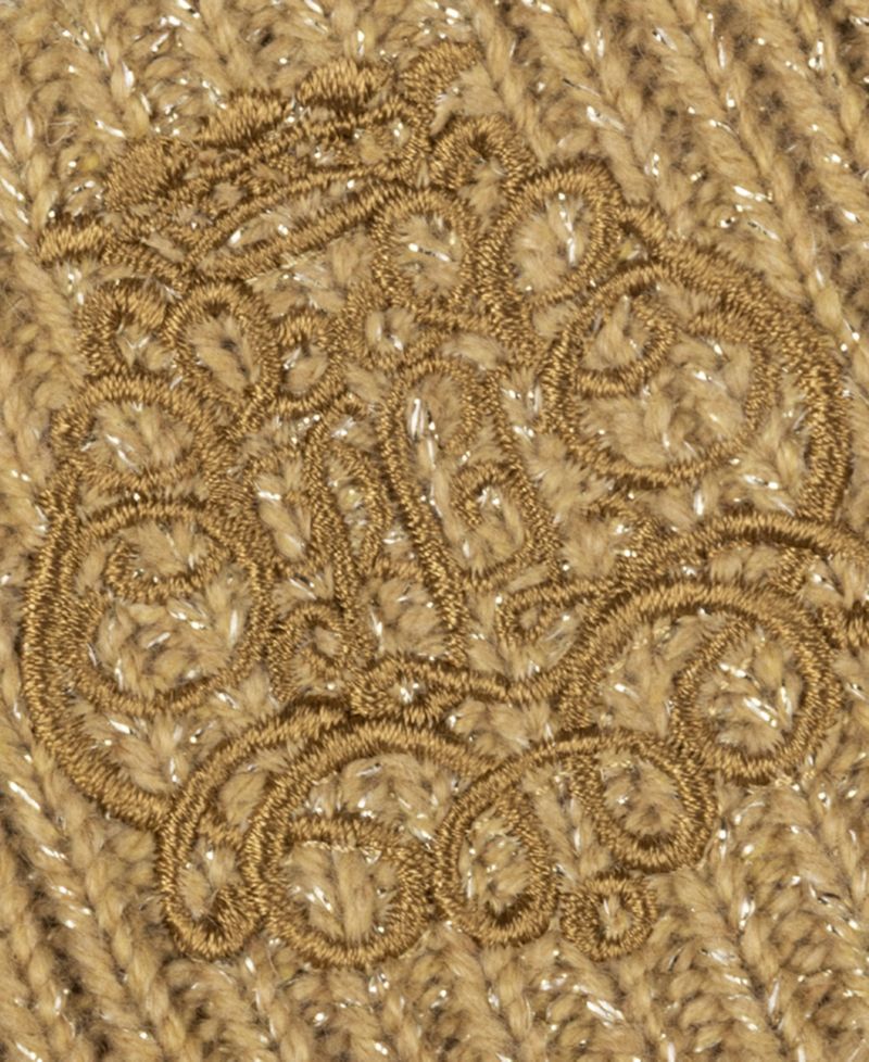 Metallic Embroidery Gloves