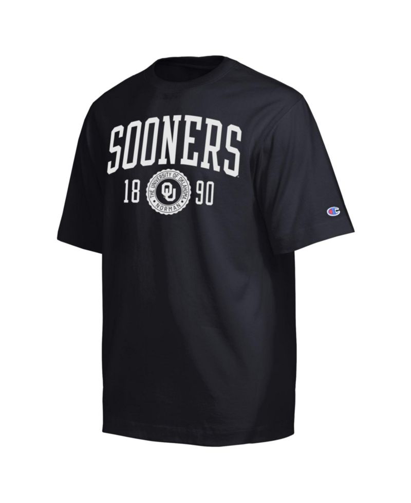 Men's Black Oklahoma Sooners Established Tradition Heavyweight T-Shirt