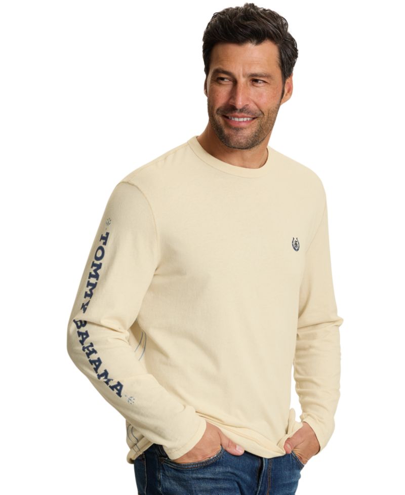Men's Bandana Sands Long-Sleeve Western Graphic T-Shirt