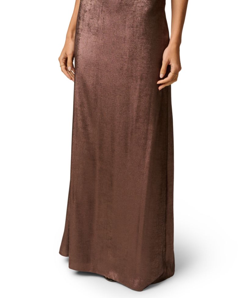 Women's Foiled Chiffon Long Dress