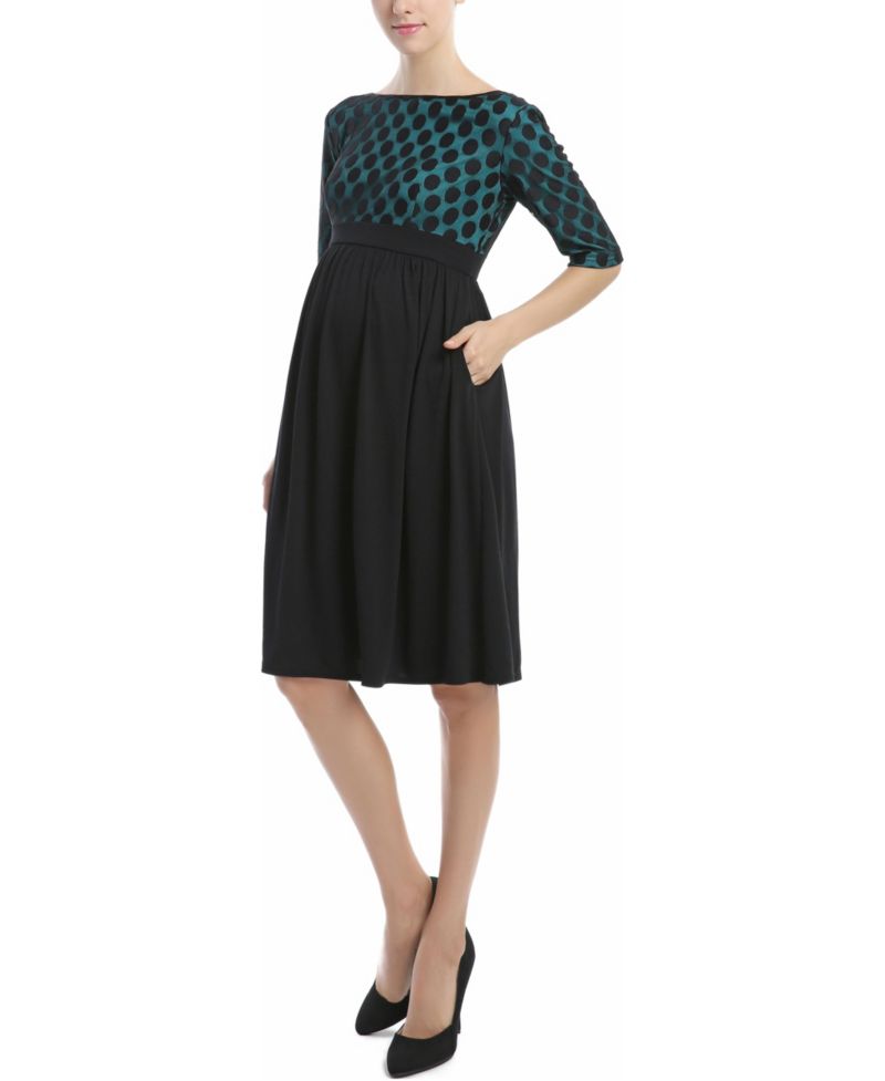 Women's Polka Dot Lace Dress