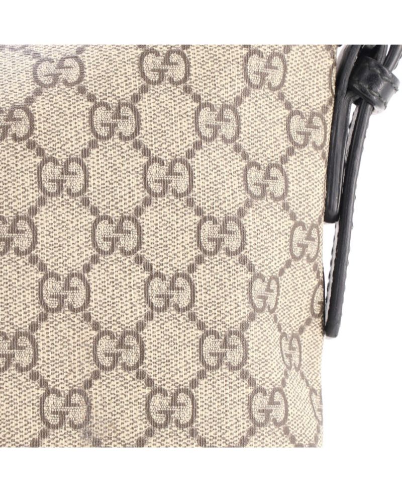 Medium Web Messenger Bag GG Coated Canvas