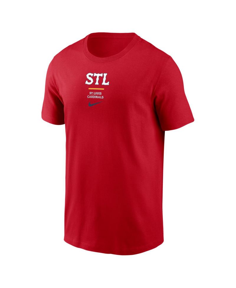 Men's Red St. Louis Cardinals City Connect 2-Hit T-Shirt