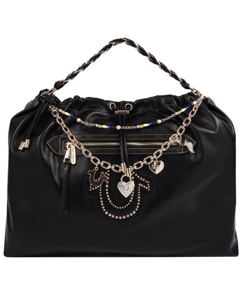 Women's Vintage Chain Soft Hobo Bag