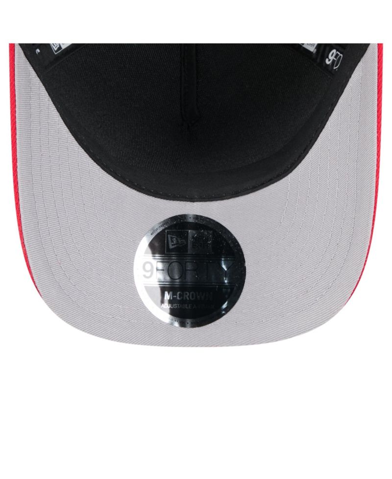 Men's Black/Red Kansas City Chiefs 2025 NFL Draft 9FORTY A-Frame M-Crown Adjustable Hat