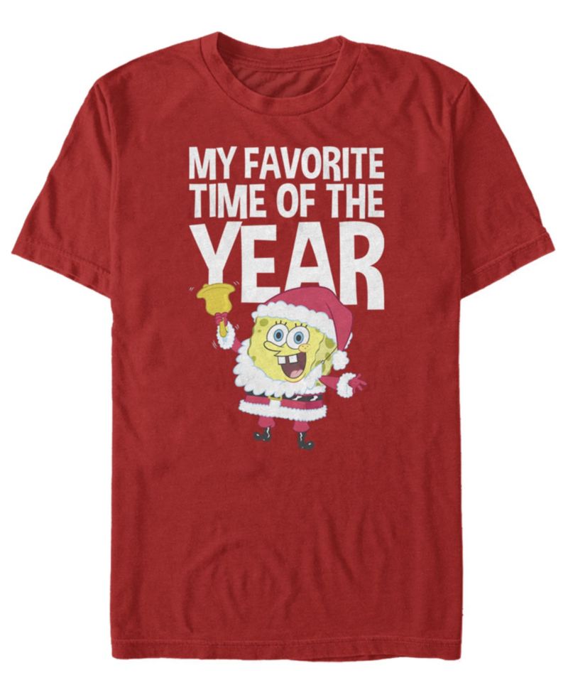 Men's My Favorite Time Of The Year SpongeBob Graphic T-Shirt