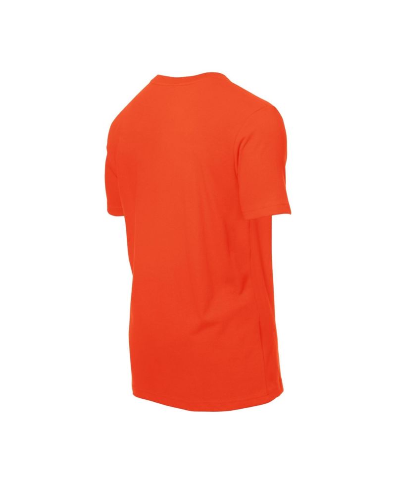 Men's Orange Cleveland Browns Combine Authentic Training Throwback T-Shirt