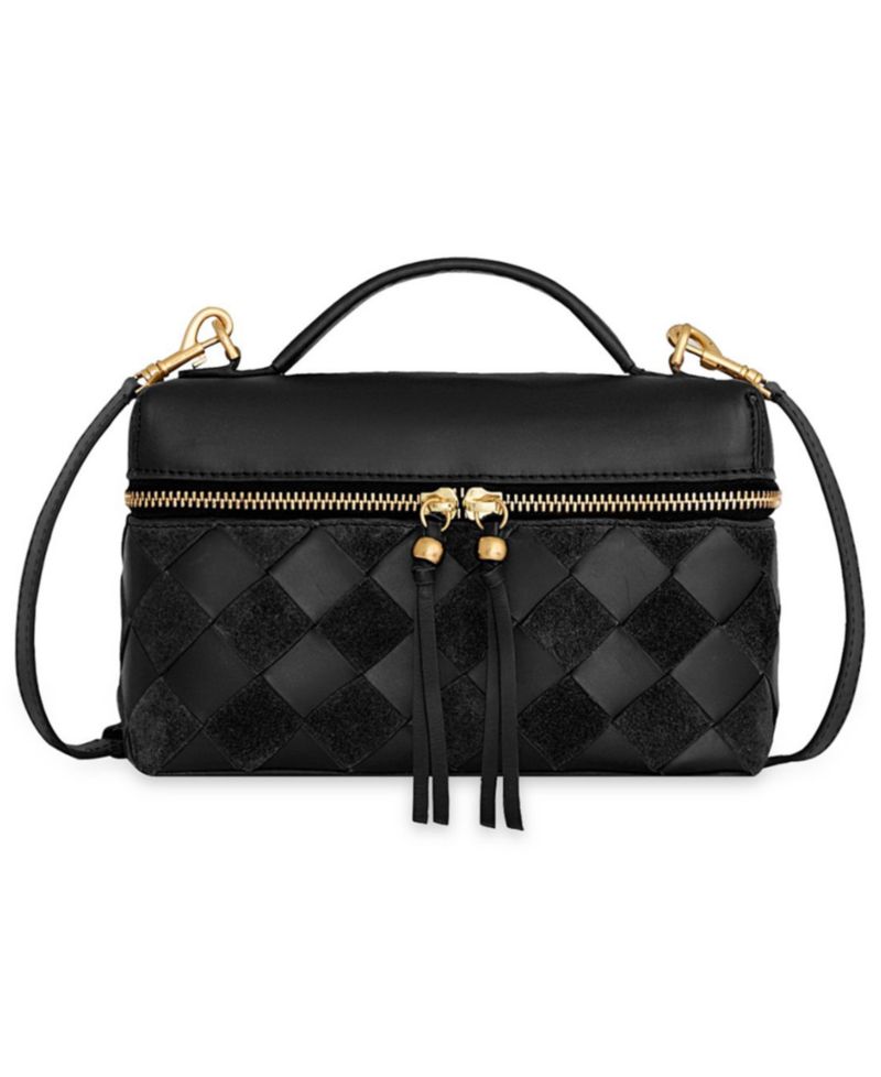 Frankie Small Leather Top Handle Satchel Handbag