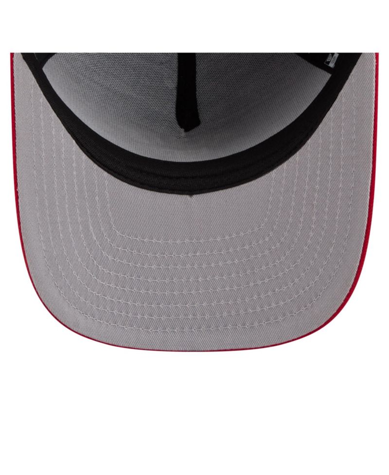Men's Royal/Red Texas Rangers Arched A-Frame 9FIFTY Adjustable Hat