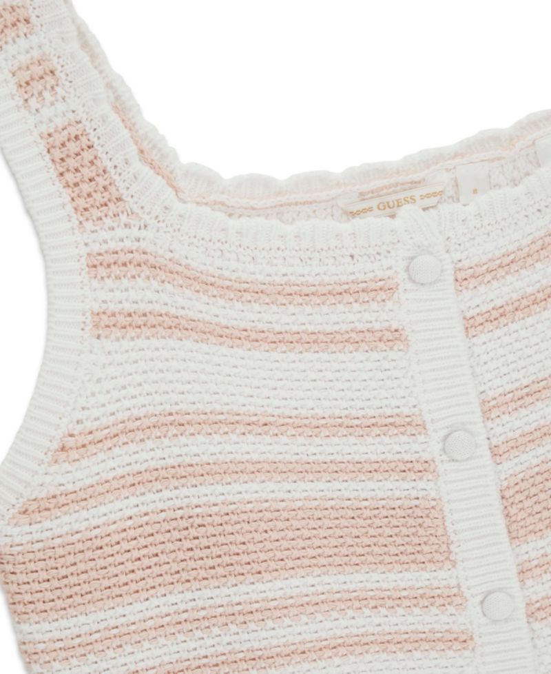 Girls' 7-16 Crochet Sleeveless Top