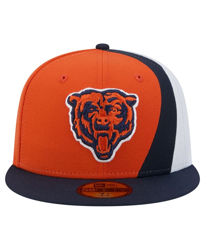 Men's Orange/Navy Chicago Bears Shock 59FIFTY Fitted Hat
