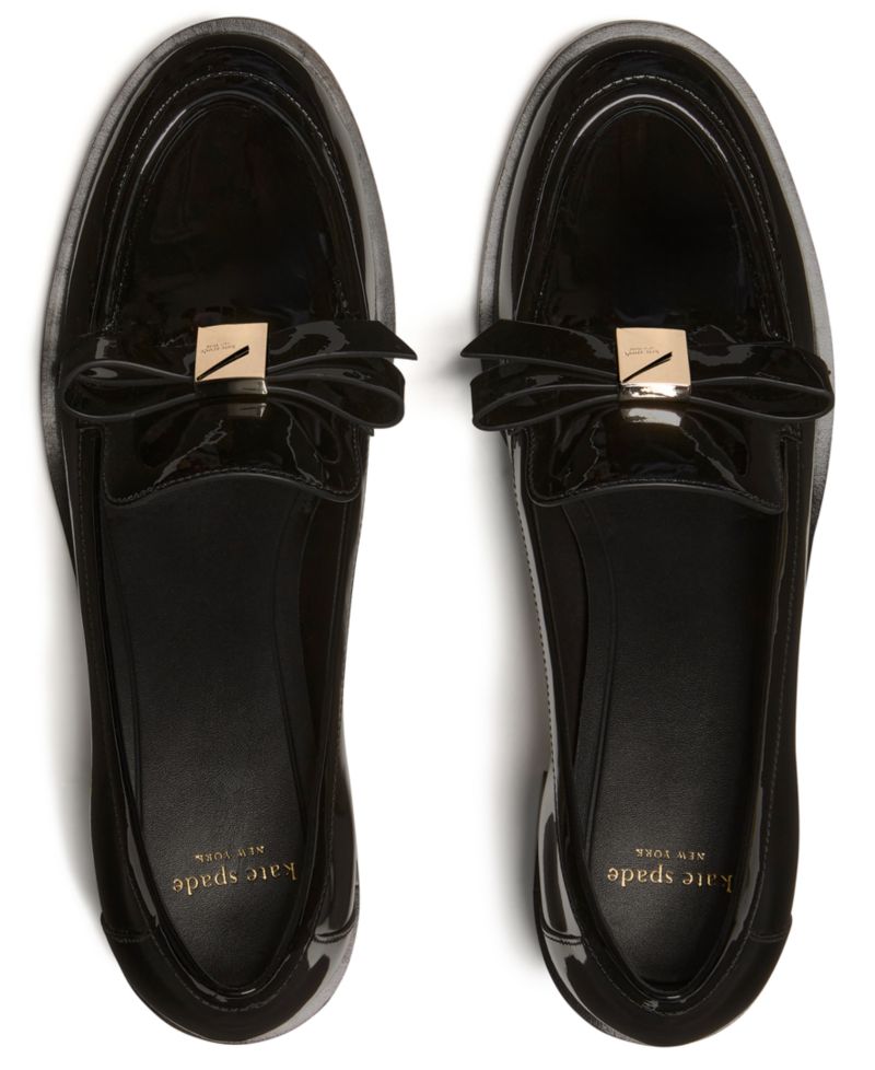 Women's Deco Bow Heeled Loafers
