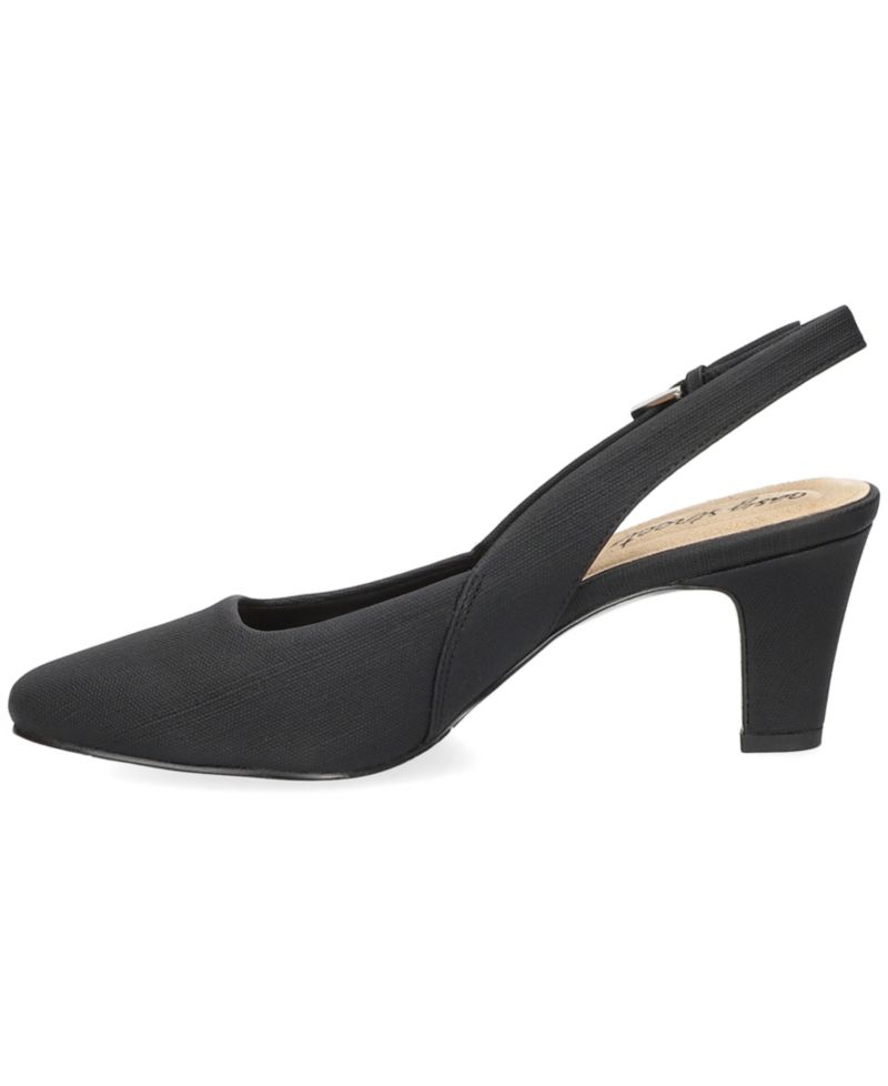 Ritsa Square Toe Slingback Pumps