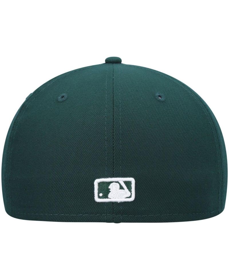 Men's Green Houston Astros White Logo 59FIFTY Fitted Hat