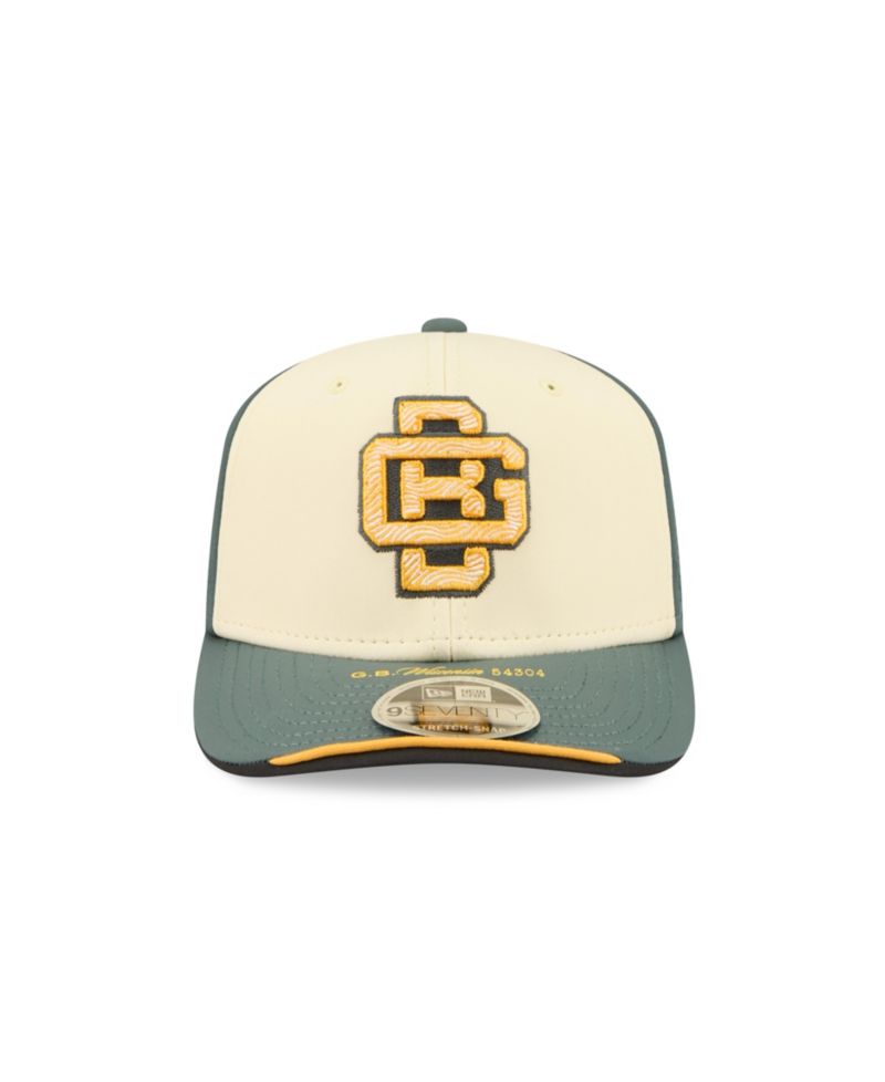 Men's Cream/Green Bay Packers 2026 Rivalries Collection Sideline 9SEVENTY Adjustable Hat