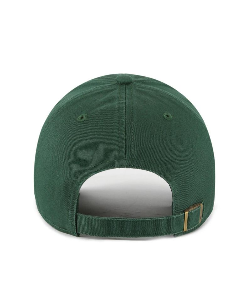Men's Green Miami Hurricanes Clean Up Adjustable Hat
