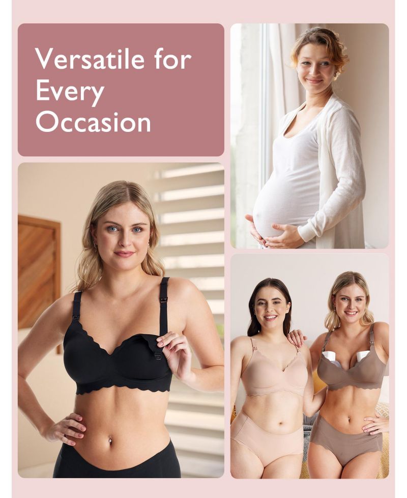 Jelly strip nursing bra YN46